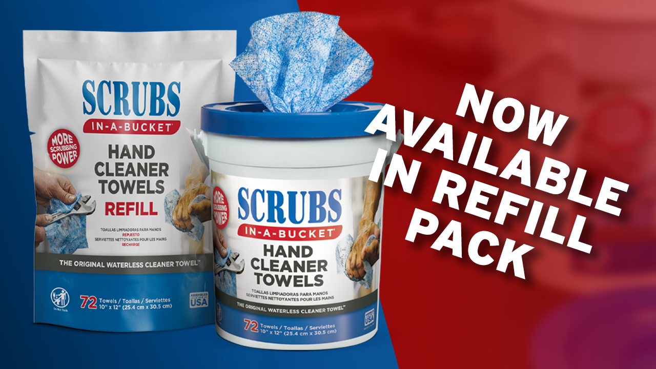 SCRUBS in-a-Bucket Now Available in a Refill Pack!